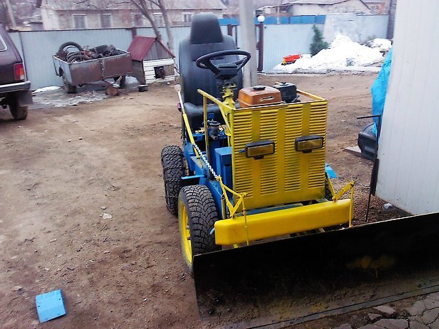 М�ини-трактор для домашнего хозяйства своими руками